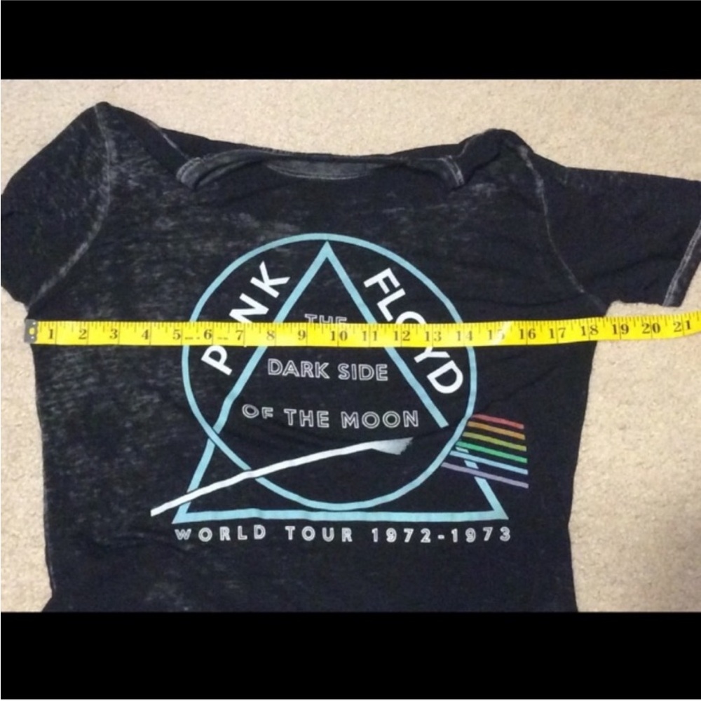 PINK FLOYD Dark Side Of The Moon Graphic Tee Tour T-SHIRT Size MEDIUM - Picture 6 of 10